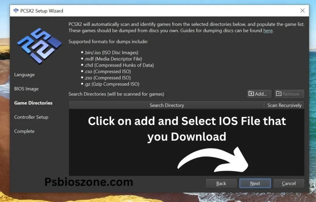 Pcsx2 Game Directory