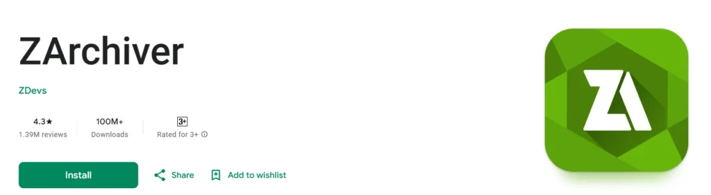 ZArchiver apk
