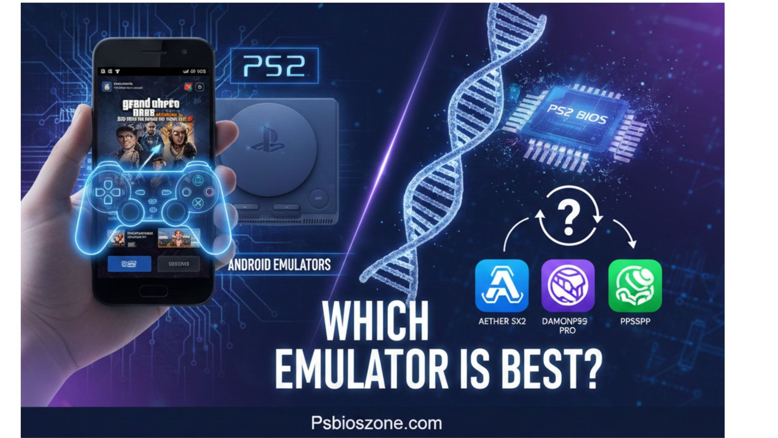 Which emulator is best for Android with PS2 BIOS?