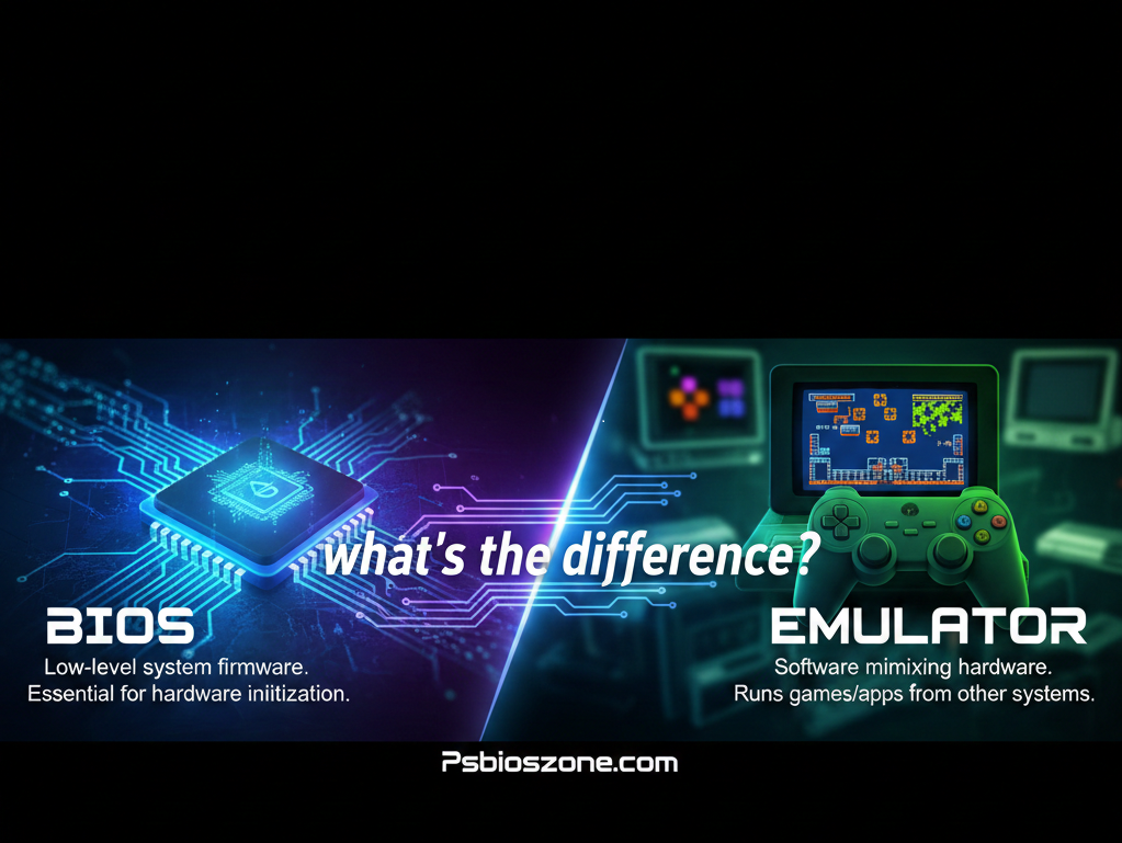 BIOS vs. Emulator – what’s the difference?