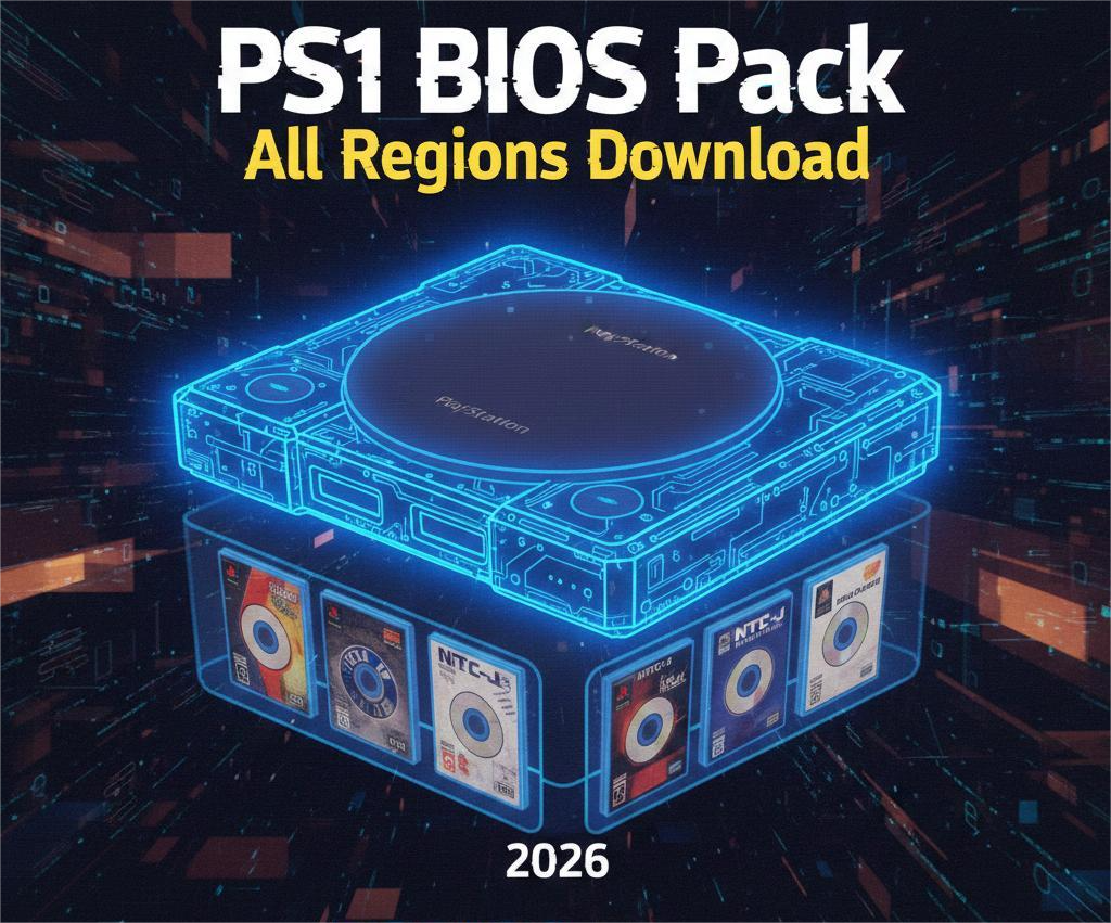 PS1 BIOS Pack All Regions Download 2026