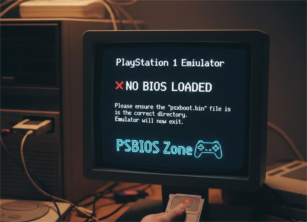 PS1 Emulator No BIOS Loaded Error Fix