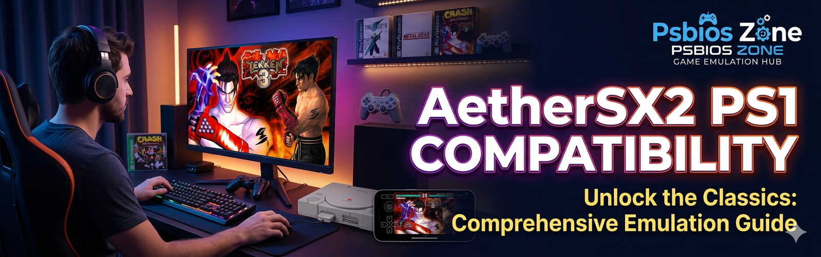 AetherSX2 PS1 compatibility