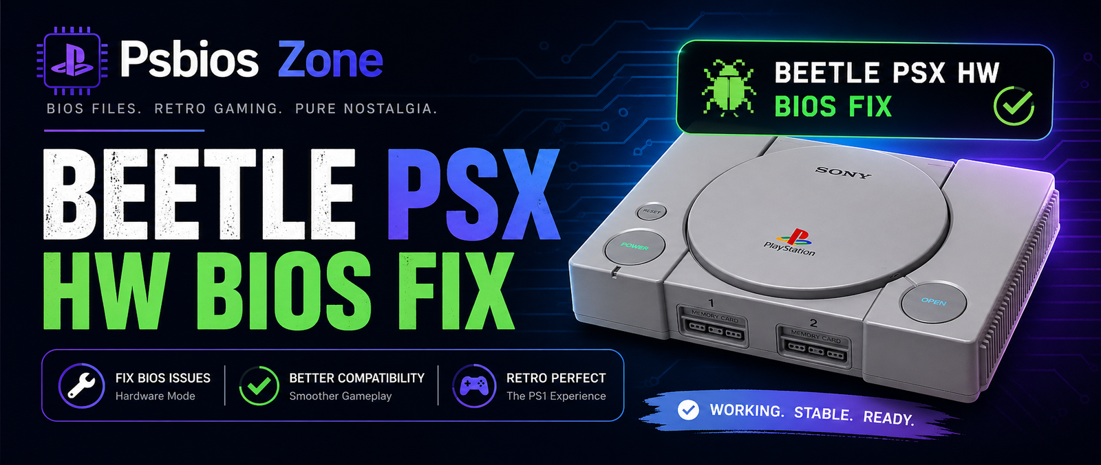 Beetle PSX HW BIOS fix