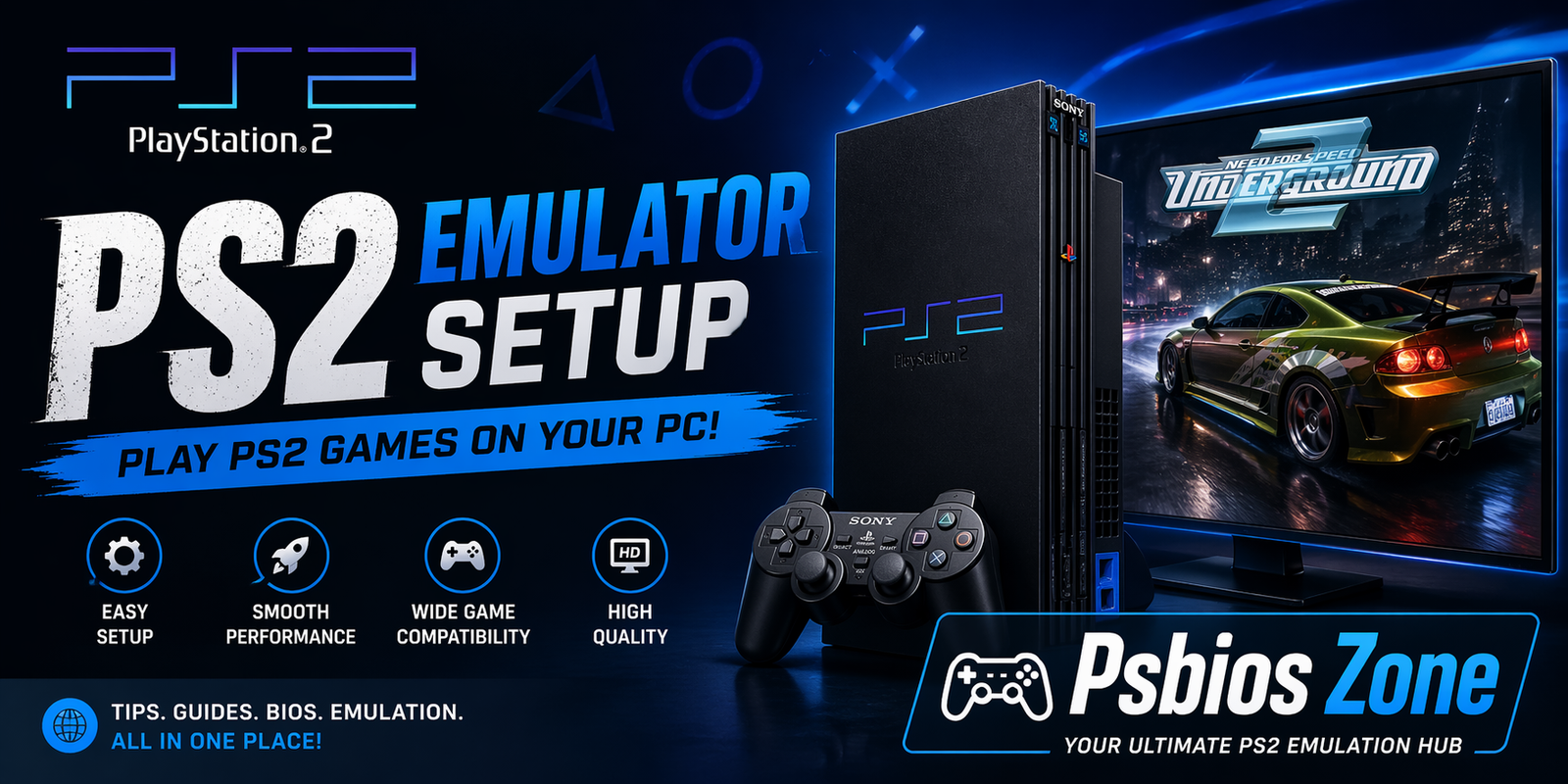 PS2 emulator setup