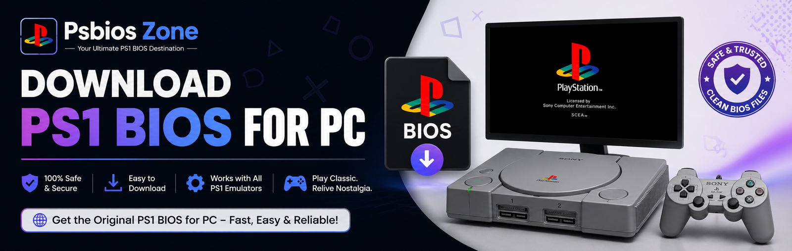 Download PS1 BIOS for PC