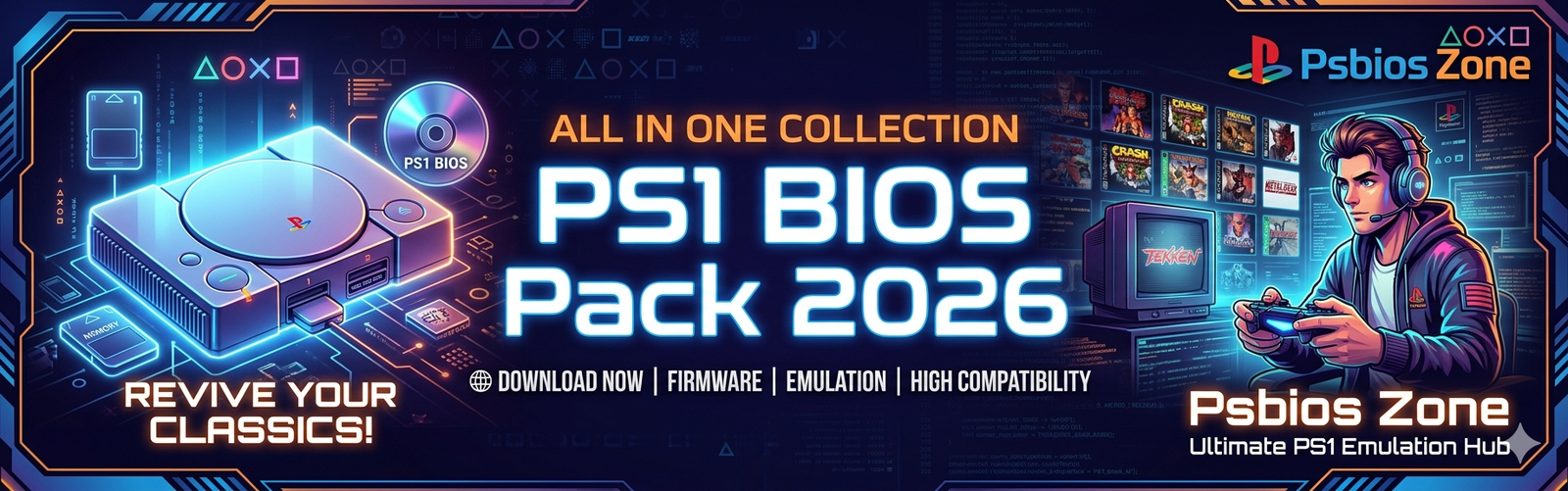 PS1 BIOS Pack 2026