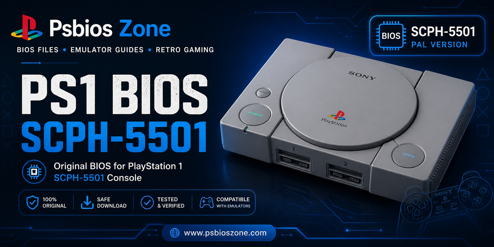 PS1 BIOS SCPH-5501
