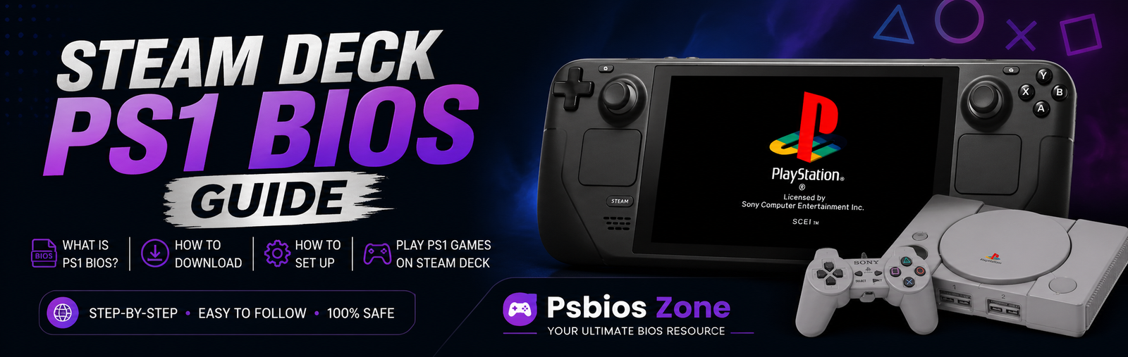Steam Deck PS1 BIOS guide